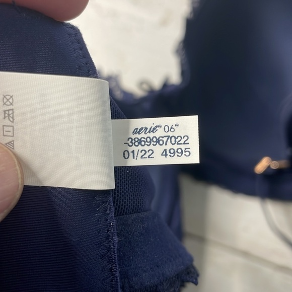 Aerie Navy Lace Bra - Picture 6 of 11